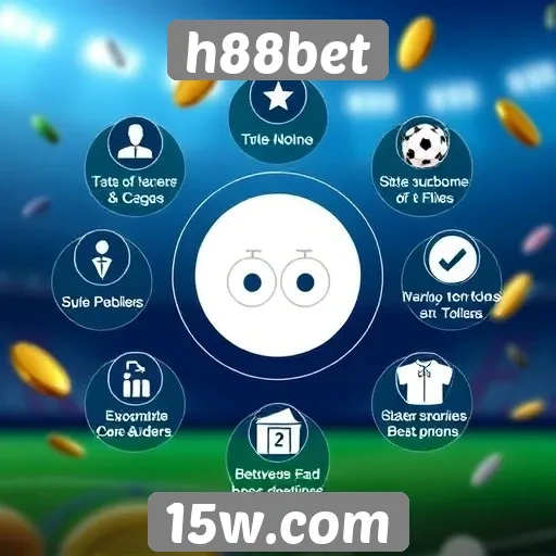 Características principais do site de jogos h88bet